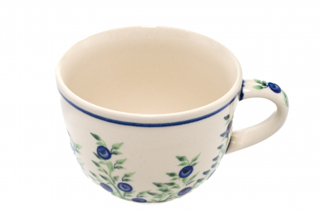 Ceasca pentru cafea Berries, ceramica smaltuita, pictata manual, 350 ml [4]