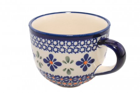 Ceasca pentru cafea Joy, ceramica smaltuita, pictata manual, 350 ml [1]