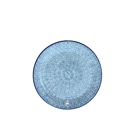 Colectia Blue Sea - Farfurie Blue Sea, ceramica smaltuita, pictata manual, diametru 15,7 cm