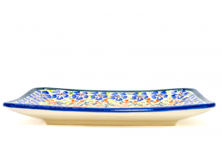 Farfurie desert, Garden of Eve, ceramica smaltuita, rotunda, intinsa , pictata manual, 18,3 x 12,3 cm [1]