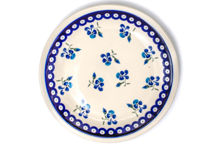 Farfurie intinsa, rotunda, Spring din ceramica smaltuita, pictata manual, 24,0 cm [0]