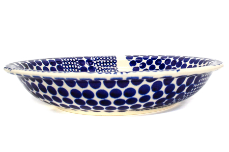 Farfurie rotunda adanca Freedom, ceramica smaltuita, pictata manual, 22,2 cm [2]