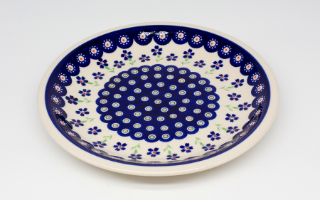 Farfurie rotunda intinsa Hope, ceramica smaltuita, pictata manual, 24,0 cm [2]