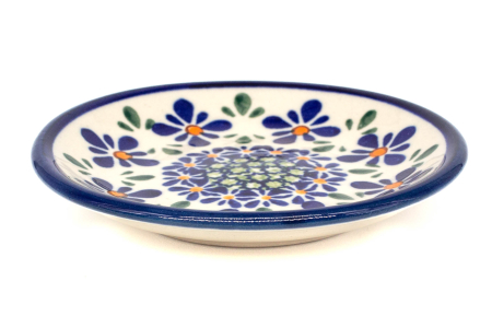 Farfurie rotunda mica Joy, ceramica smaltuita, pictata manual, 11,6 cm [2]