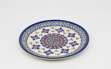 Farfurie rotunda mica Joy, ceramica smaltuita, pictata manual, 16,0 cm [1]