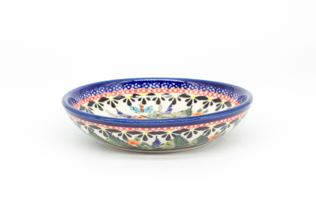 Farfurie rotunda mica pentru desert  Regal Bouquet, ceramica smaltuita, pictata manual, 11,8 cm [3]