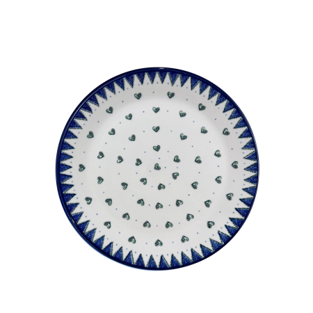 Colectia Wild Hearts - Farfurie Wild Hearts, ceramica smaltuita, pictata manual, diametru 19,0 cm