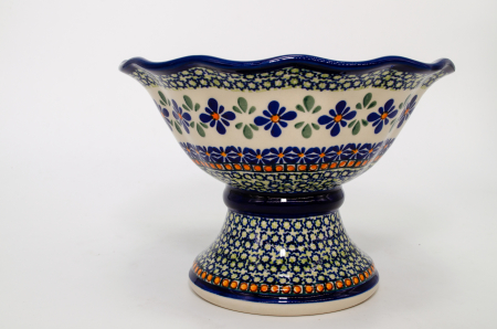 Fructiera Joy, ceramica smaltuita, pictata manual, 14,5 x 20,0 cm, volum 0,8 L [1]