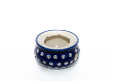 Incalzitor pentru ceai Floral Peacock, din ceramica smaltuita, pictat manual [1]