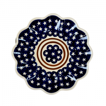 Platou pentru oua American Style, ceramica smaltuita, pictat manual, 24,0 cm [1]