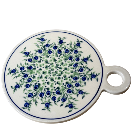 Platou rotund pentru branzeturi Berries, ceramica smaltuita, pictat manual, 19,0 cm [3]