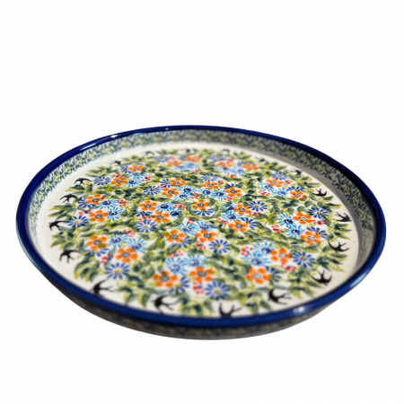 Platou rotund pentru servire Inspiration, ceramica smaltuita, pictat manual, 25,0 cm [2]
