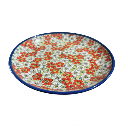 Platou tort Splendid Meadow, ceramica smaltuita, pictata manual, 33,0 cm [2]