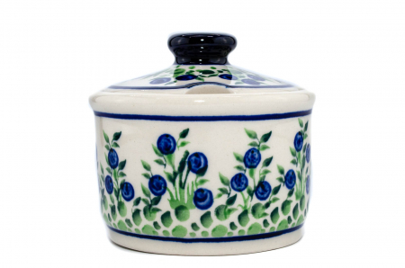 Recipient pentru zahar Berries, ceramica smaltuita, pictat manual, 400 ml [0]