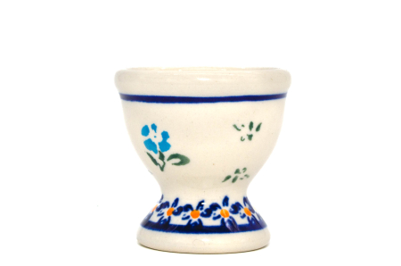 Suport pentru ou Field of Wildflowers, ceramica smaltuita, pictat manual, 5,5 x 6,0 cm [1]