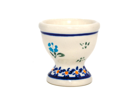 Suport pentru ou Field of Wildflowers, ceramica smaltuita, pictat manual, 5,5 x 6,0 cm [2]