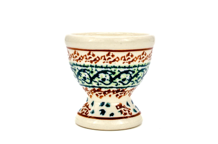 Suport pentru ou Garden in the wind, ceramica smaltuita, pictat manual, 5,5 x 6,0 cm [2]