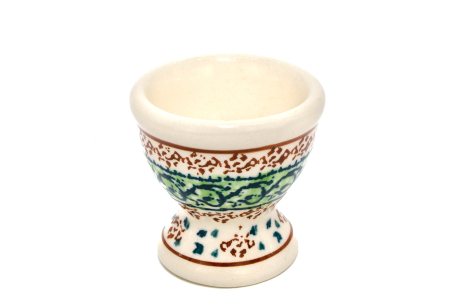 Suport pentru ou Garden in the wind, ceramica smaltuita, pictat manual, 5,5 x 6,0 cm [5]