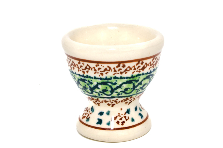 Suport pentru ou Garden in the wind, ceramica smaltuita, pictat manual, 5,5 x 6,0 cm [4]