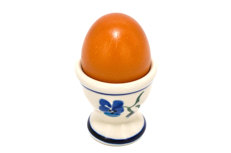 Suport pentru ou Spring, ceramica smaltuita, pictat manual, 5,5 x 6,0 cm [5]
