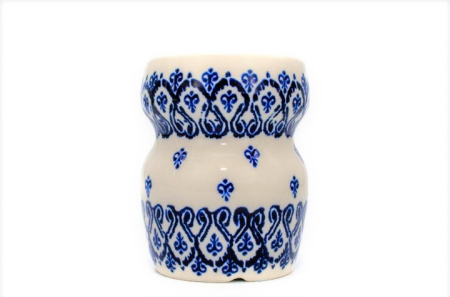 Suport periute de dinti pentru baie Blue Harmony, ceramica smaltuita, pictat manual, 300 ml [2]