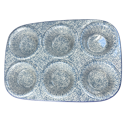 Tava briose Blue Sea, ceramica smaltuita, pictata manual, 29,0 x 20.0 cm [4]