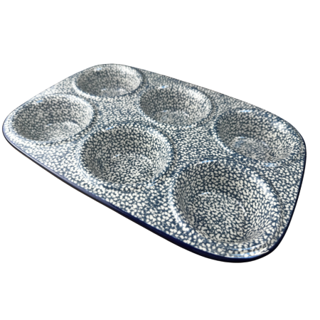 Tava briose Blue Sea, ceramica smaltuita, pictata manual, 29,0 x 20.0 cm [1]