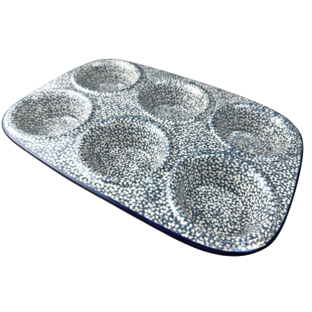 Tava briose Blue Sea, ceramica smaltuita, pictata manual, 29,0 x 20.0 cm [2]