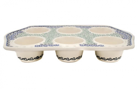 Tava briose ceramica smaltuita Sweet Dreams, pictata manual, 22,2 x 37,8 cm [2]