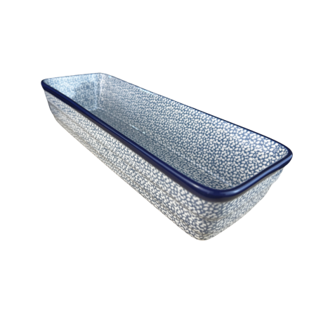 Tava chec Blue Sea, ceramica smaltuita, pictata manual, 31,0 X 12,0 cm [2]