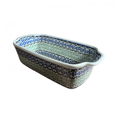 Tava cozonac Sweet Dreams, ceramica smaltuita, pictata manual, 26,5 x 12,5 cm, volum 1,0 L [8]
