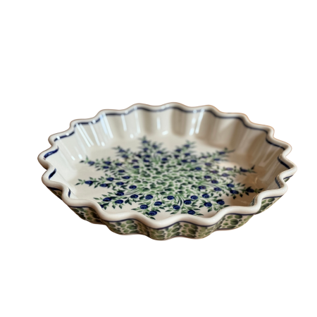 Tava cuptor rotunda Berries, ceramica smaltuita, pictata manual, diametru 26,4 cm, volum 0,7 L [2]