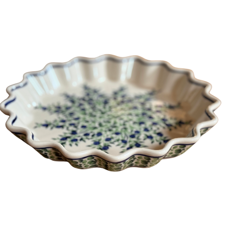 Tava cuptor rotunda Berries, ceramica smaltuita, pictata manual, diametru 26,4 cm, volum 0,7 L [1]