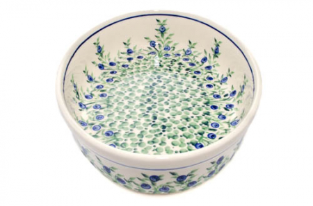 Tava ovala pentru copt Berries, ceramica smaltuita, pictata manual, 19,0 x 27,5 cm, volum 1,4 L [4]