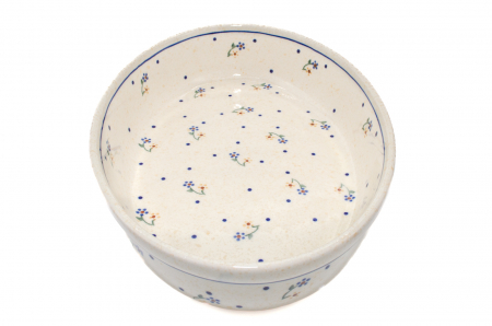 Tava ovala pentru copt Little Flowers, ceramica smaltuita, pictata manual, 19,0 x 27,5 cm, volum 1,4 L [2]
