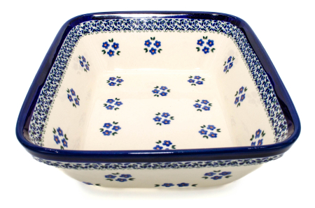 Tava pentru copt Confidence, dreptunghiulara,ceramica smaltuita, pictata manual, 21,8 x 25,7 cm, volum 2,0 L [5]