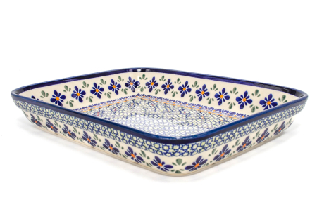 Tava pentru copt Joy, ceramica smaltuita, pictata manual, 22,5 x 29,5 cm, volum 1,7 L [3]