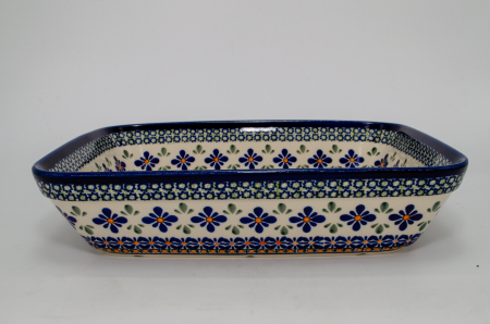 Tava pentru copt Joy, ceramica smaltuita, pictata manual, 24,7 x 30,6 cm, volum 2,7 L [4]