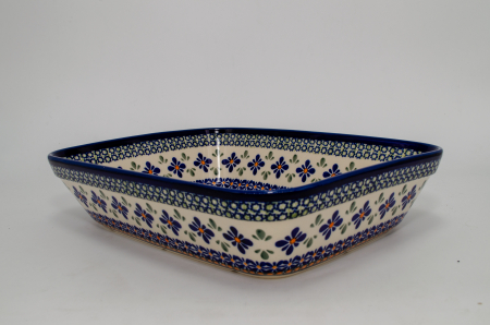 Tava pentru copt Joy, ceramica smaltuita, pictata manual, 24,7 x 30,6 cm, volum 2,7 L [2]