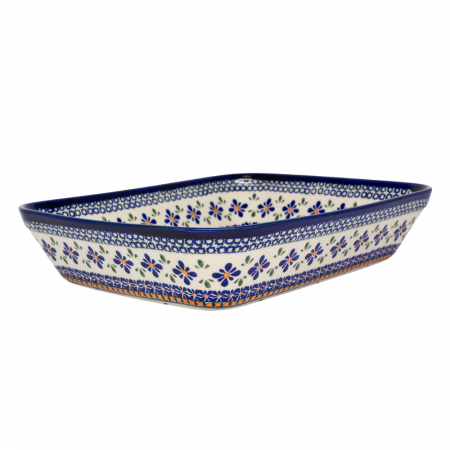 Tava pentru copt Joy, ceramica smaltuita, pictata manual, 27,5 x 33,3 cm, volum 3,4 L [2]