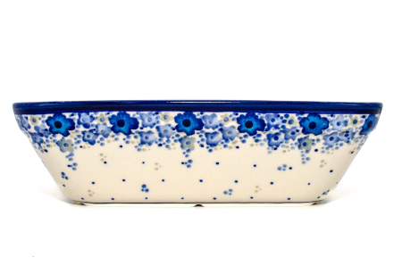 Tava pentru copt Night Sky, dreptunghiulara, ceramica smaltuita, pictata manual, 21,8 x 25,7 cm, volum 2,0 L [1]