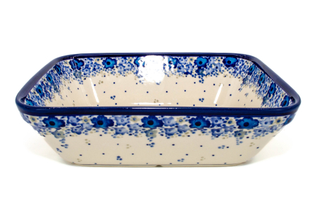 Tava pentru copt Night Sky, dreptunghiulara, ceramica smaltuita, pictata manual, 21,8 x 25,7 cm, volum 2,0 L [2]