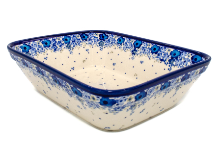 Tava pentru copt Night Sky, dreptunghiulara, ceramica smaltuita, pictata manual, 21,8 x 25,7 cm, volum 2,0 L [3]