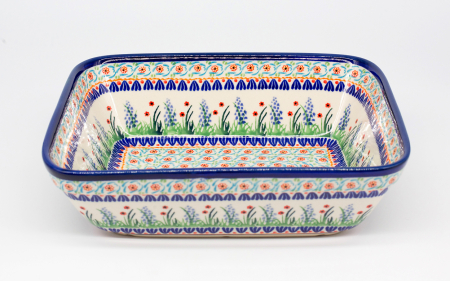 Tava pentru copt Summer, ceramica smaltuita, pictata manual, 21,8 x 25,7 cm, volum 2,0 L [3]