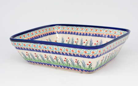 Tava pentru copt Summer, ceramica smaltuita, pictata manual, 21,8 x 25,7 cm, volum 2,0 L [1]