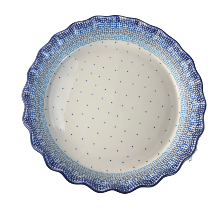 Tava tarta Morning Glory, ceramica smaltuita, pictata manual, diametru 25,5 cm [6]