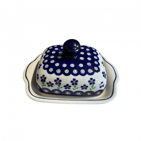 Untiera dreptunghiulara cu capac Hope, ceramica smaltuita, pictata manual, 10,5 x 20,0 cm [8]