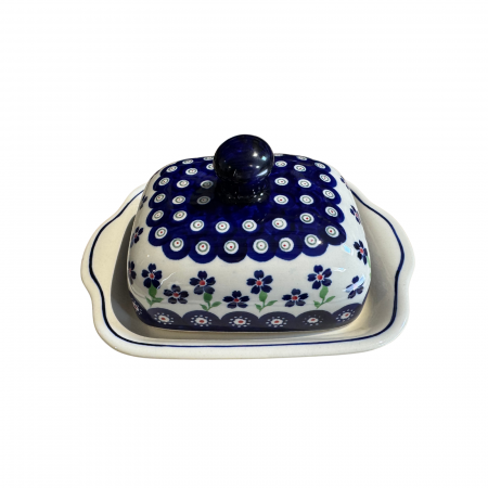 Untiera dreptunghiulara cu capac Hope, ceramica smaltuita, pictata manual, 10,5 x 20,0 cm [9]