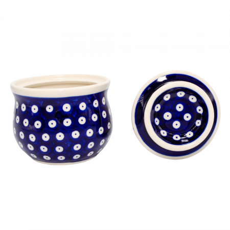 Untiera frantuzeasca Blue Eyes, ceramica smaltuita, pictata manual, 11,0x11,0 cm [5]