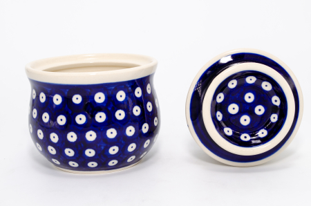 Untiera frantuzeasca Blue Eyes, ceramica smaltuita, pictata manual, 11,0x11,0 cm [1]